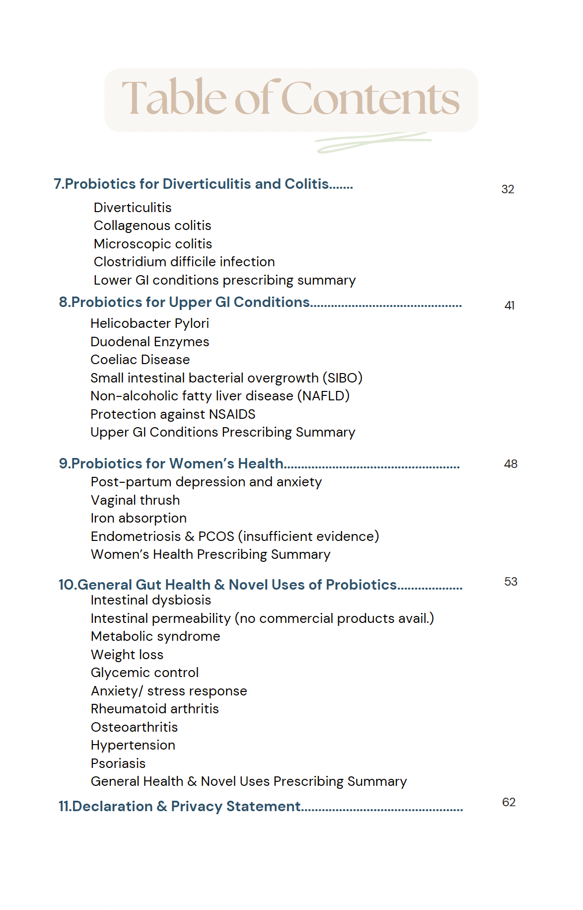 Probiotics Guide.pdf The Dietitian's Ultimate Guide to Probiotics - Elissa Robins